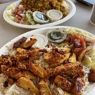 Chicken Shawarma and Rice