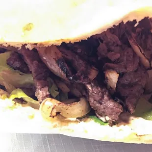 Beef Shawarma (pita)