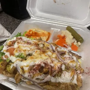 Chicken Shawarma plate