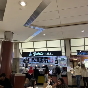 the interior of a restaurant