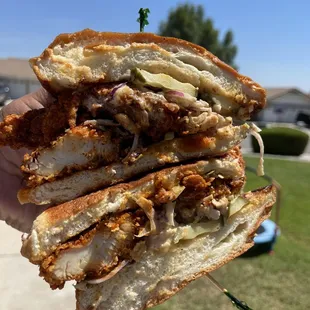 Baba's Hot Sandwich Only is truly a work of art. Love this place!