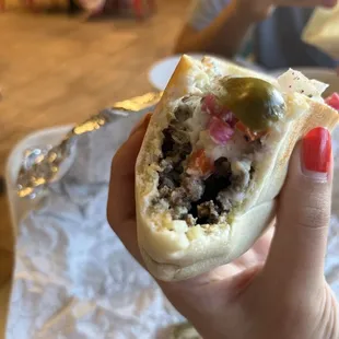 Baba&apos;s Kebab sandwich