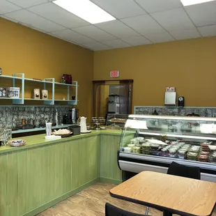 interior, sushi and sashimi