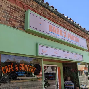 Front of the restaurant