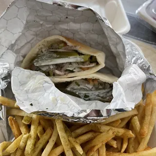 Vegan Shawarma Combo