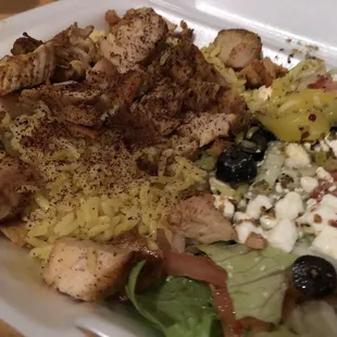 Chicken Shawarma Plate