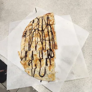 Banana chocolate crepe