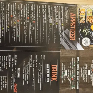 Menu, Side One