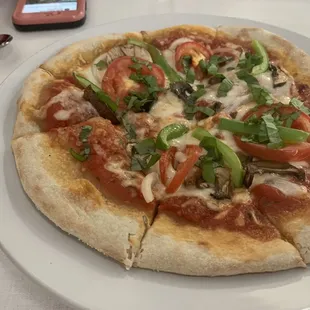 Vegetarian pizza