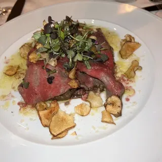 Seared Wagyu Beef Warm Carpaccio