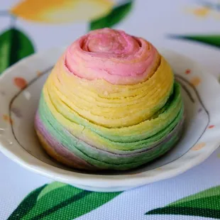 Thousand layer sweet potato cake