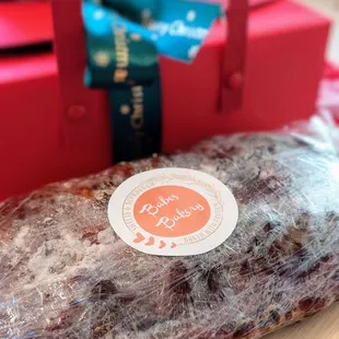 Stollen from Babes Bakery  - perfect dessert for Christmas Brunch