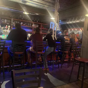 Bar area