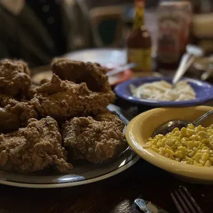 Chicken &amp; corn