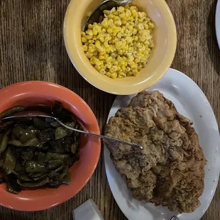 Corn, green beans and CFS