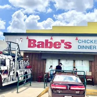 Babe's outside entrance