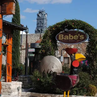 Just off the square, looks really inviting