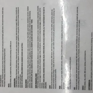 ALLERGY/SENSITIVITIES CHART 5-3-21
