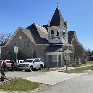 the outside of the building