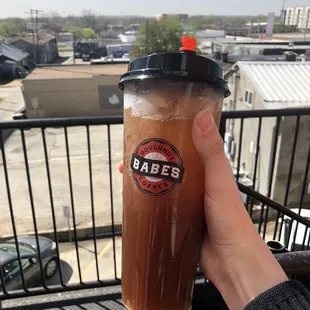 Iced Cider Masala Chai Latte
