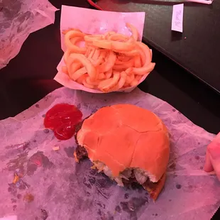 Chubby cheese basket with suzie q's