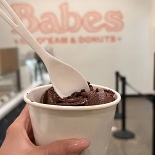 Chocolate ice cream