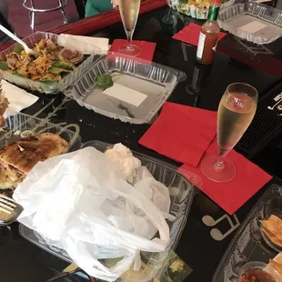 They let you bring in your outside food!!!!