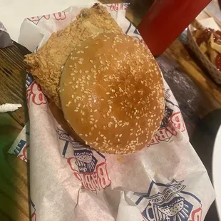 Fried Chicken Breast Sandwich