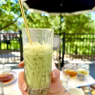 Iced matcha