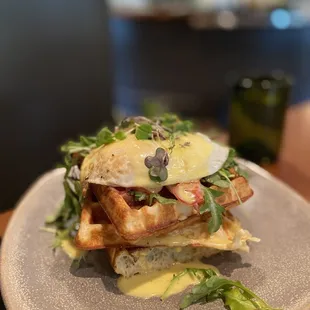 Le Waffle Lyonnaise