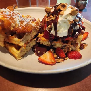 Chocolate Berry Dream Waffle