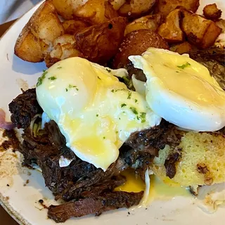 Braised Beef Benedict