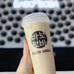 Misugaru [Korean Multigrain powder] Milk Tea, 25% sweet | $5.65