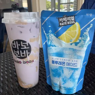CHUNKY TARO MILK TEA