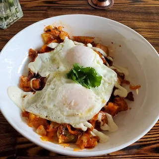 Kimchi Patatas Bravas