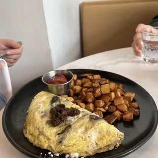 Wild Mushroom & Truffle Omelete