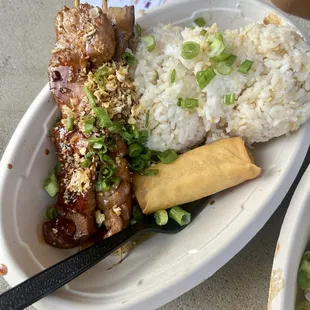 Chicken Skewers plate