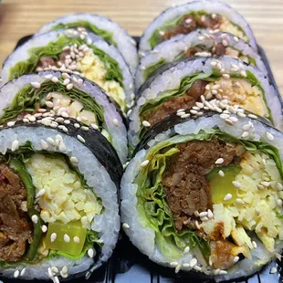 Spicy Pork Kimbap