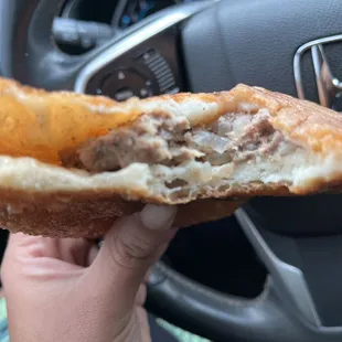 Little meat for the dough