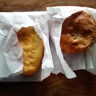 I tried these piroshki and they were good. (no review)