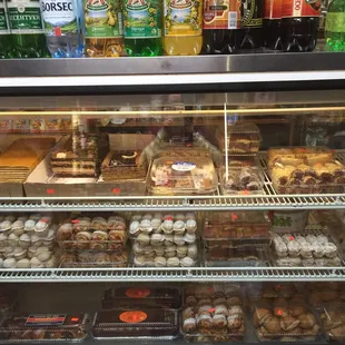 a variety of pastries