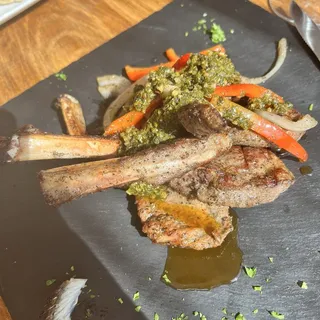 Grilled Lamb Rack Special