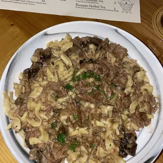 Beef Stroganoff