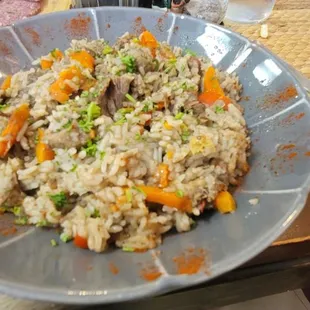 Lamb Plov. The taste was great, lamb was very tender.