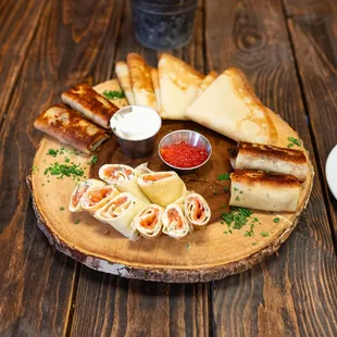 food, sushi and sashimi