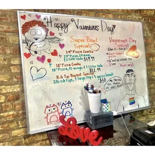 Valentines Specials @ Baby BBQ Fire .  6715 W 26th St, Berwyn, IL  Cool!