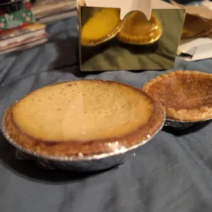 Buttermilk and baby bean pies