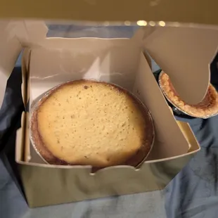 Buttermilk bean pie, packed to go