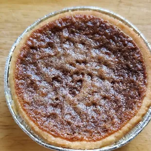 The baby bean pie. Just right for one person.