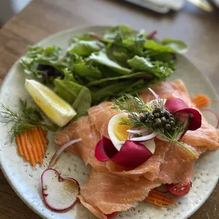 Smoked salmon